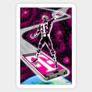 CELLPHONE SUPERHERO Sticker